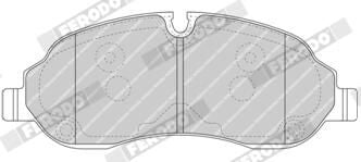 Pastillas de freno de disco FERODO FVR4661 para Ford Transit V363
