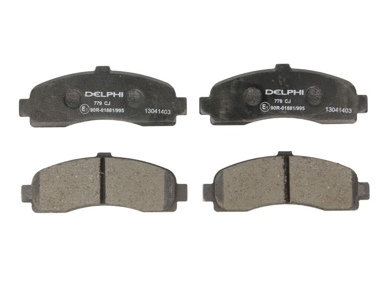 Pastillas de freno de disco DELPHI LP779 para Nissan Micra II