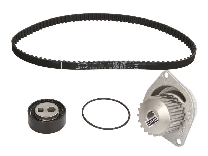 Kit de bomba de agua y correa de distribución SKF VKMC 03111 para Peugeot 206