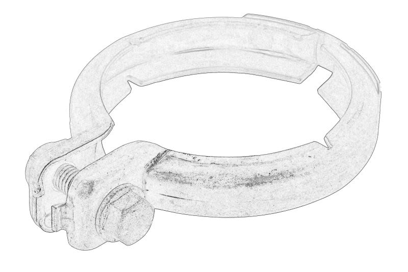 Pieza de fijación de escape OE MERCEDES 203 490 06 41 para Mercedes-Benz Clase C (C204) 2011-