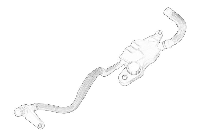 Separador de aceite de ventilación del cárter OE FIAT 55270292 para Alfa Romeo Giuliett