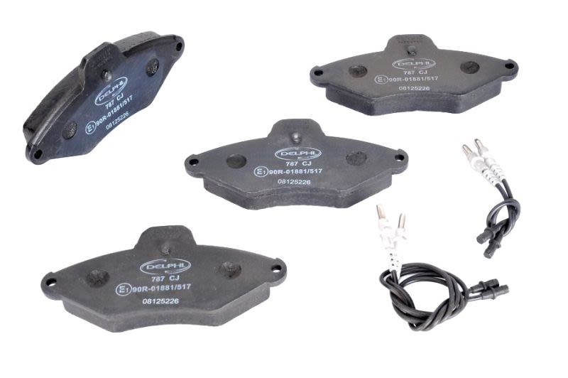 Pastillas de freno de disco DELPHI LP787 para Citroen Xanti