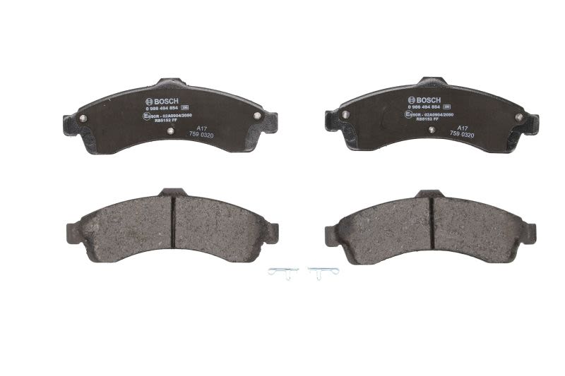 Pastillas de freno de disco BOSCH 0 986 494 854 para Chevrolet Trailblaze