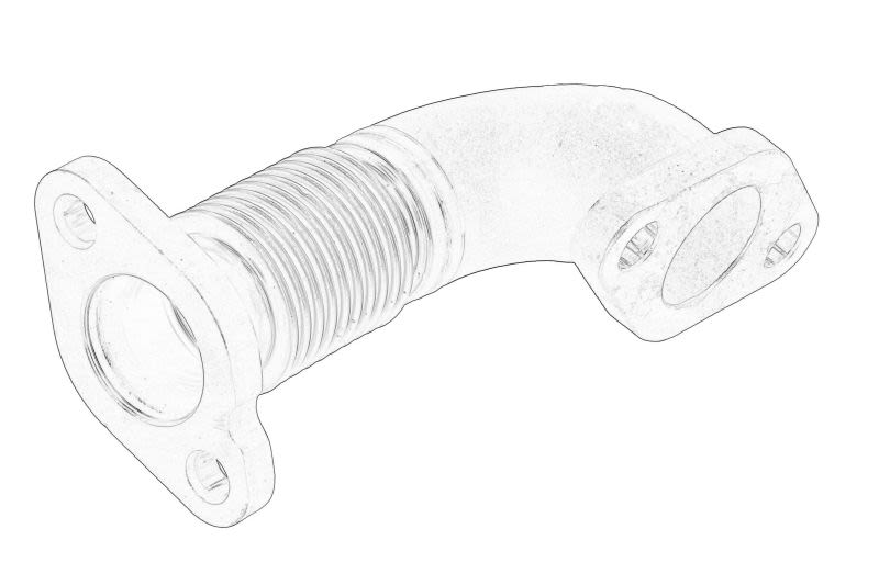 Tubería de válvula EGR OE VW 04L 131 521BH para Volkswagen Crafte