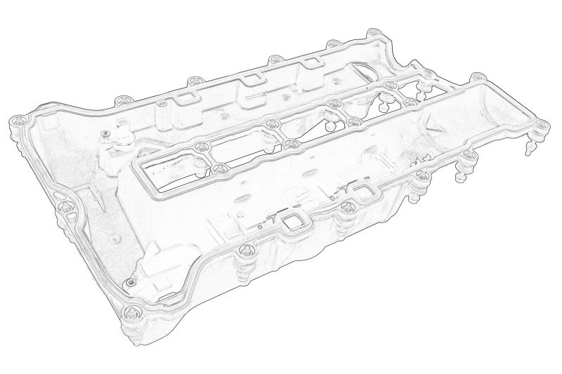 Tapa de balancines OE OPEL 55596087 para Opel Astra J