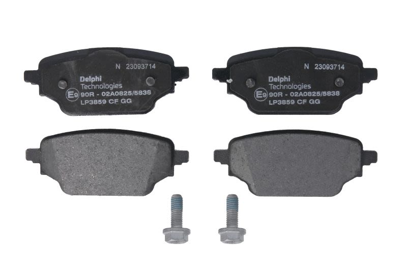 Pastillas de freno de disco DELPHI LP3859 para Nissan Townst