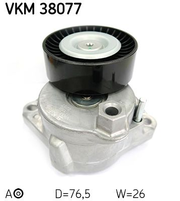 Palanca tensora de correa multicanal SKF VKM 38077