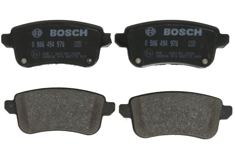 Pastillas de freno de disco BOSCH 0 986 494 978 para Renault Clio V