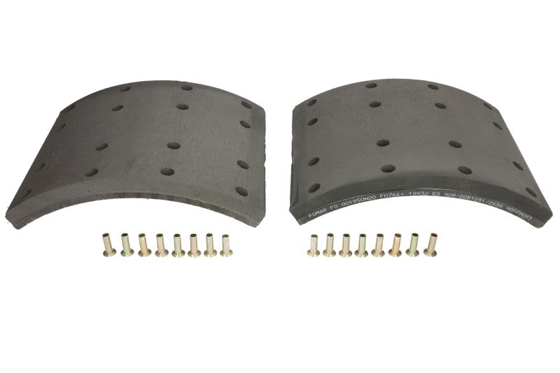 Balata de freno de tambor ROULUNDS RL001950N20A4 para Scania 3,