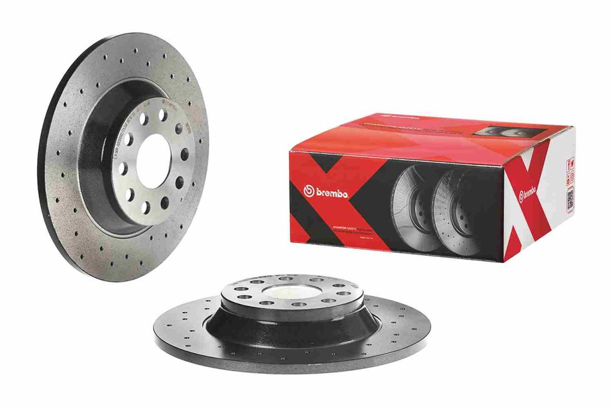 Disco de freno BREMBO 08.C501.1X para Audi A3