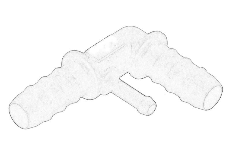 Racor de múltiple de admisión OE BMW 13 32 7 503 677 para BMW Serie 3 (E46) 1997-2006