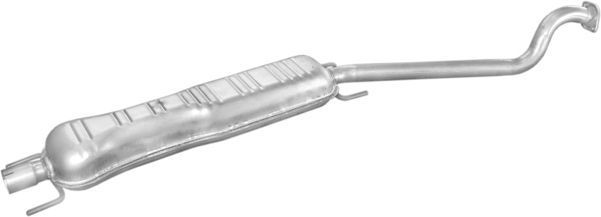 Silenciador central 4MAX 0219-01-17561 para Opel Astra G