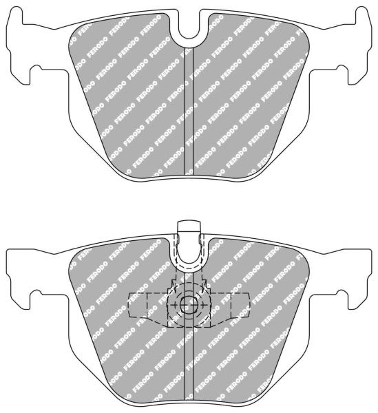 Pastillas de freno de disco FERODO FCP1808H para BMW Serie 3 (E90) 2004-2011