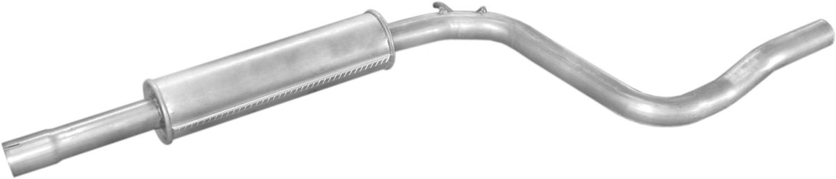Silenciador central 4MAX 0219-01-30242 para Volkswagen Caddy II