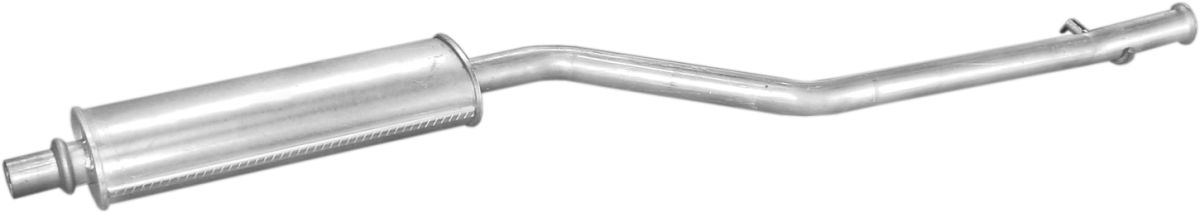 Silenciador central 4MAX 0219-01-04261 para Citroen Xsara Picasso