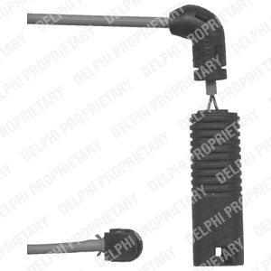 Sensor de desgaste para pastillas de freno DELPHI LZ0163 para Mercedes-Benz Clase A (W169) 2004-2012