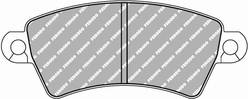 Pastillas de freno de disco FERODO FCP1370H para Peugeot 206