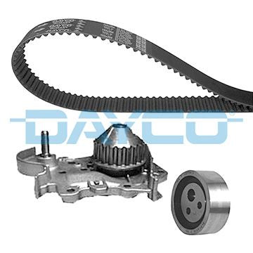 Kit de bomba de agua y correa de distribución DAYCO KTBWP2591 para Renault Clio II
