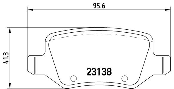 Pastillas de freno de disco BREMBO P 50 090 para Mercedes-Benz Clase A (W168) 1997-2004