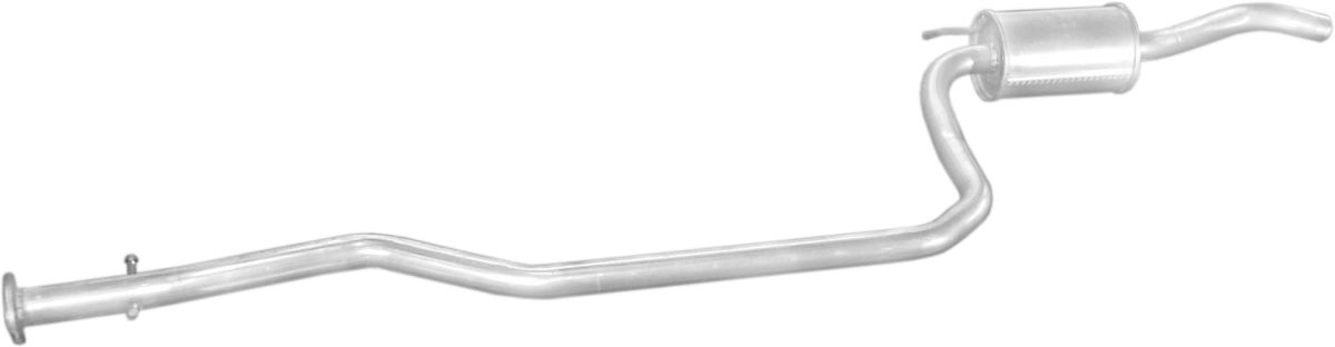 Silenciador central 4MAX 0219-01-08162 para Ford Fiesta IV
