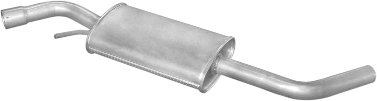 Silenciador central 4MAX 0219-01-30241 para Volkswagen Transporter T4