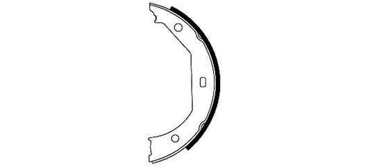 Balatas de freno de estacionamiento TEXTAR 91049300 para BMW Serie 1 (E81) 2006-2011