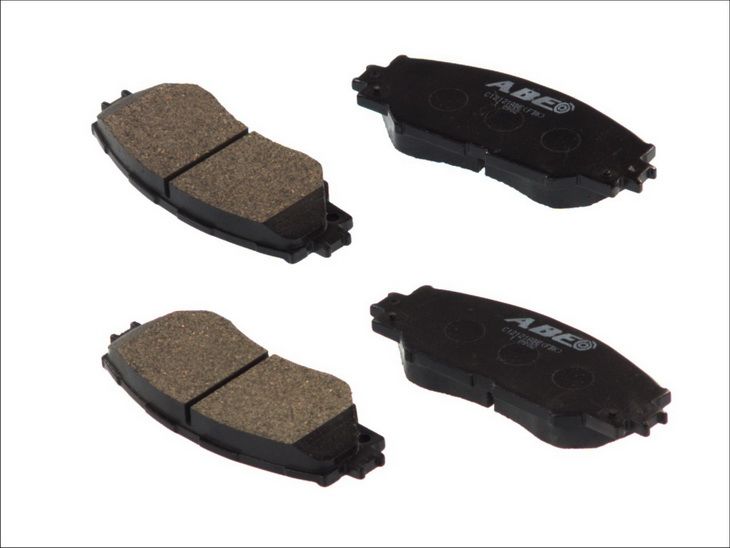 Pastillas de freno de disco ABE C12121ABE para Toyota Coroll