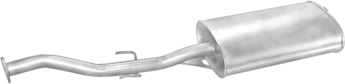 Silenciador central 4MAX 0219-01-17142 para Opel Frontera A