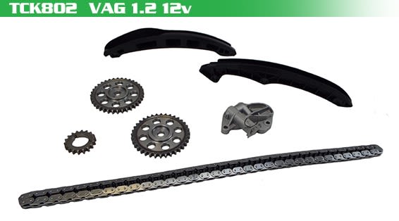 Kit de cadena de distribución MOTIVE TCK802 para Volkswagen Polo V