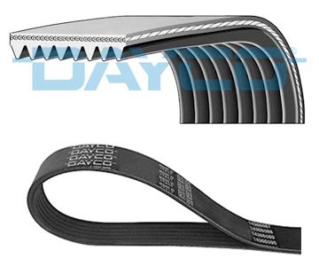 Correa multinervada DAYCO 8PK1525HD para Volvo FE
