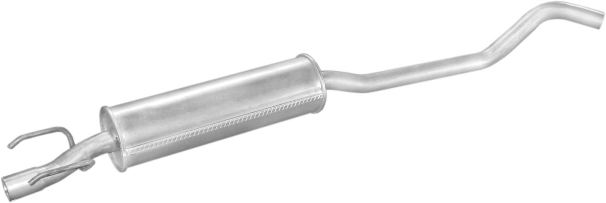 Silenciador central 4MAX 0219-01-17133 para Opel Corsa B