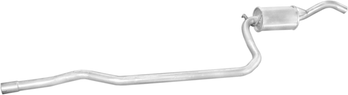 Silenciador central 4MAX 0219-01-00820 para Ford Fiesta III