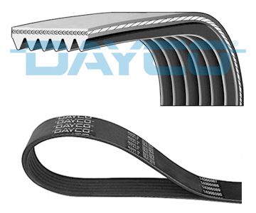 Correa multinervada DAYCO 6PK873EE