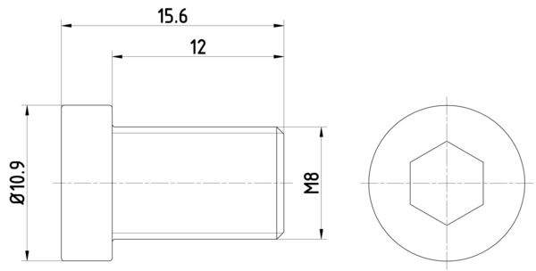 Perno de disco de freno TEXTAR TPM0009 para BMW Serie 1 (E82) 2007-2013