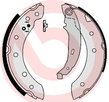 Juego de balatas de freno BREMBO S 61 520 para Renault Clio II