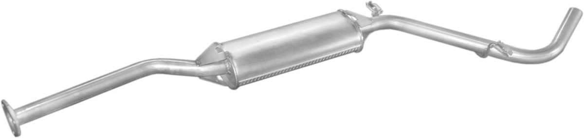 Silenciador central 4MAX 0219-01-02407 para Skoda Felicia I