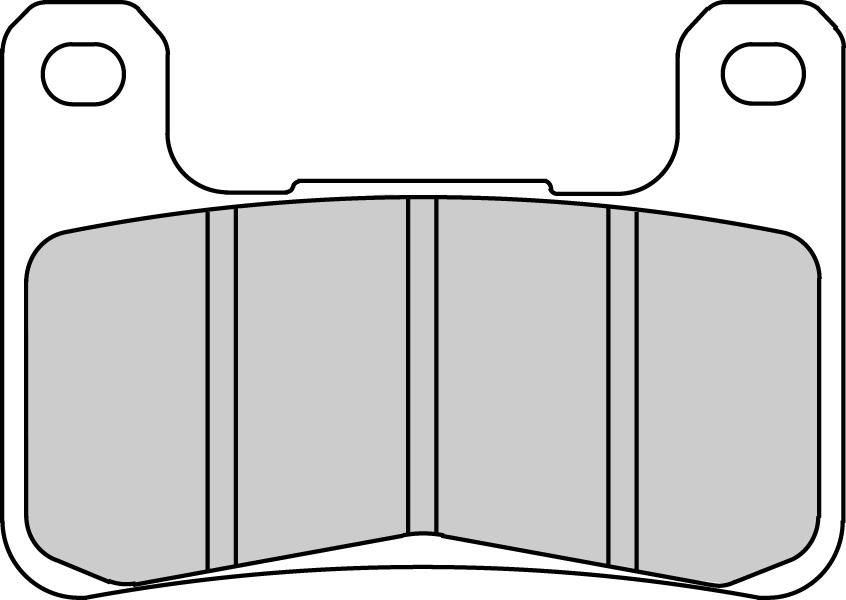 Pastillas de freno de disco FERODO FDB2204 para Suzuki Gsx-R