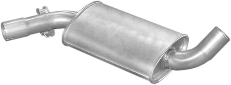 Silenciador central 4MAX 0219-01-03072 para Volkswagen Golf II