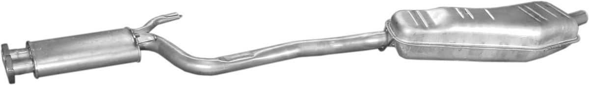 Silenciador central/trasero 4MAX 0219-01-03127 para BMW Serie 5 (E34) 1987-1996