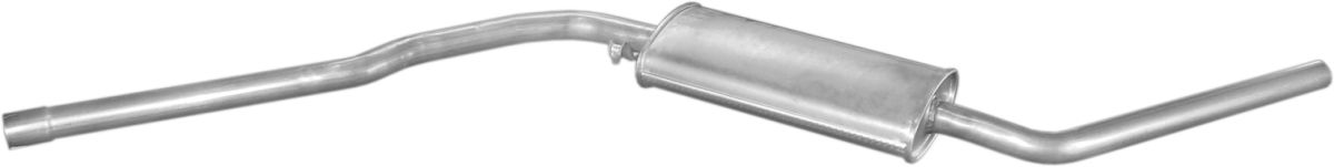 Silenciador central 4MAX 0219-01-30225 para Volkswagen Transporter T4