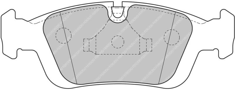 Pastillas de freno de disco FERODO FCP1300H para BMW Serie 3 (E36) 1990-2000