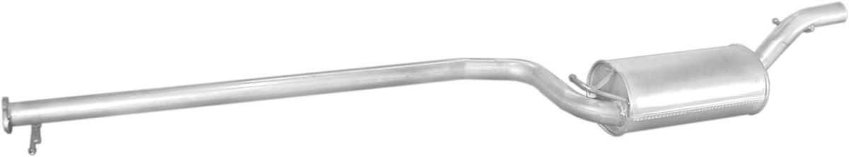 Silenciador central 4MAX 0219-01-08393 para Ford Focus I