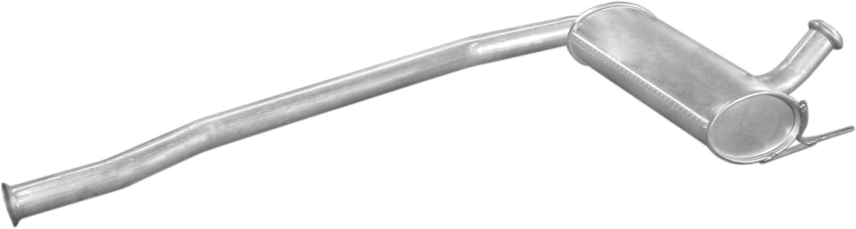 Silenciador central 4MAX 0219-01-21263 para Renault Laguna I