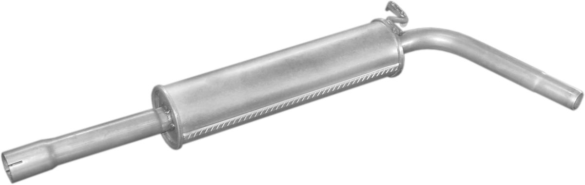 Silenciador central 4MAX 0219-01-02447 para Volkswagen Polo IV