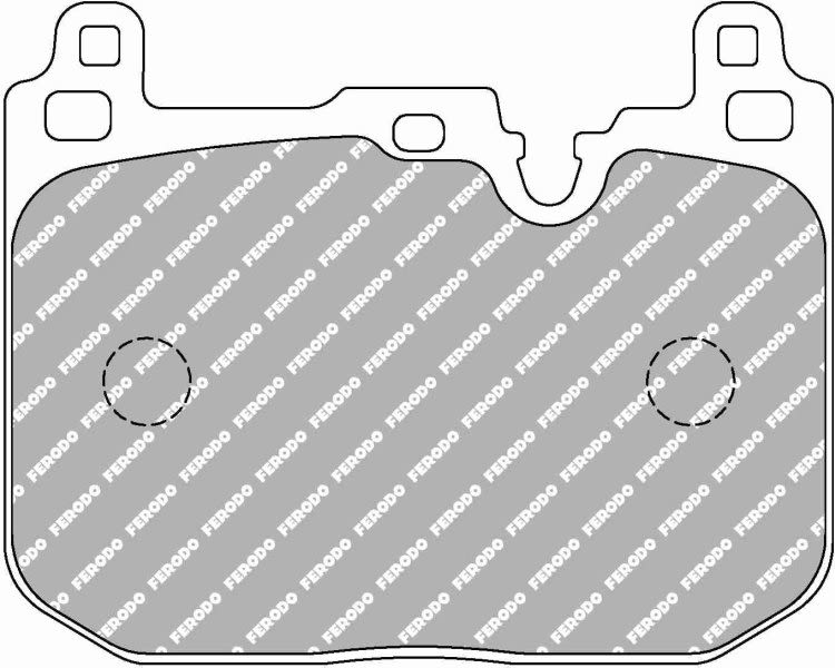 Pastillas de freno de disco FERODO FCP4611W para BMW Serie 1 (F20) 2011-2019