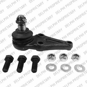 Perno de fijación de bandeja de suspensión DELPHI TC2255 para Mitsubishi L200