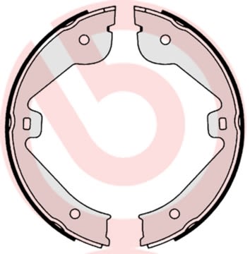 Balatas de freno de estacionamiento BREMBO S 85 536 para Audi A7