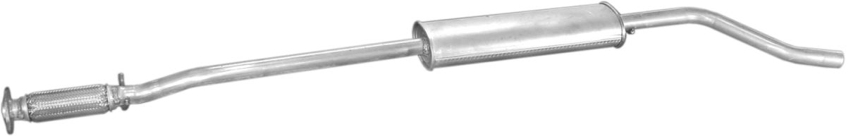 Silenciador central 4MAX 0219-01-07400 para Fiat Punto