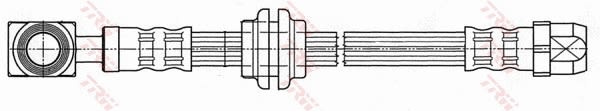 Manguera de freno TRW PHD479