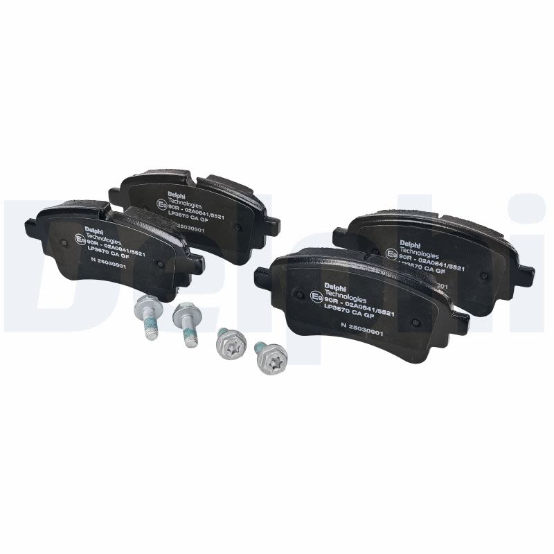 Pastillas de freno de disco DELPHI LP3670 para Audi A4 B9